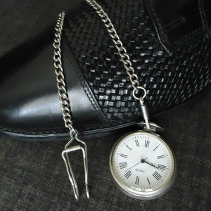 Men's Pocket Watch NEW Battery !!!